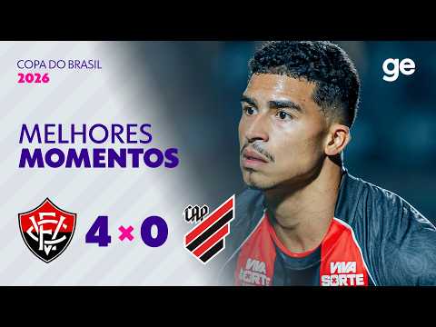 Gols e melhores lances de Vitória x Athletico Paranaense