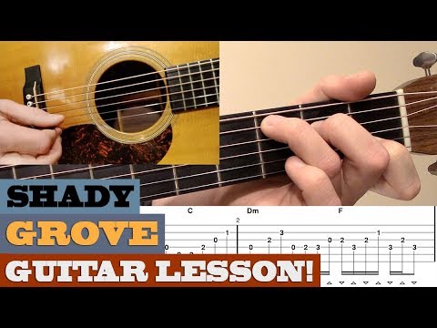 Crosspicking “Shady Grove” | Intermediate/Advanced Bluegrass Guitar Lesson with TAB