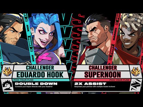 EduardoHook (JInx/Yasuo) vs Supernoon (Darius/Ekko) - 2XKO