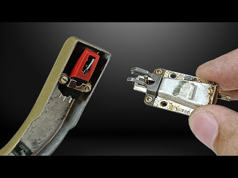 How to install CROSLEY cartridge in RCA VICTOR 45 RECORD CHANGER