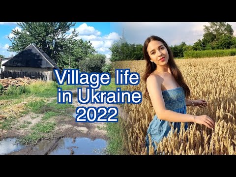 Life in a Ukrainian village during the war 2022