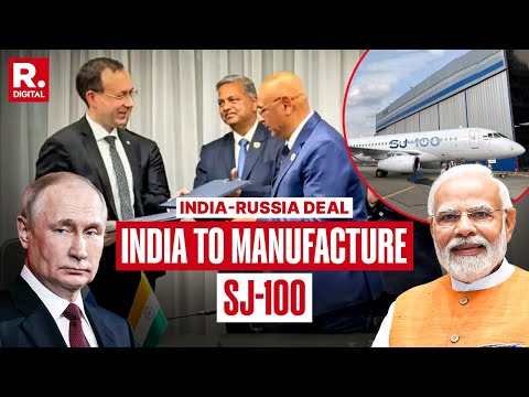 Make In India Boost: HAL And Russia's UAC Sign MoU, HAL To Build SJ-100 Passenger Planes