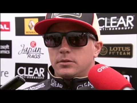 Silverstone, thursday interview to Kimi - 27/06/2013