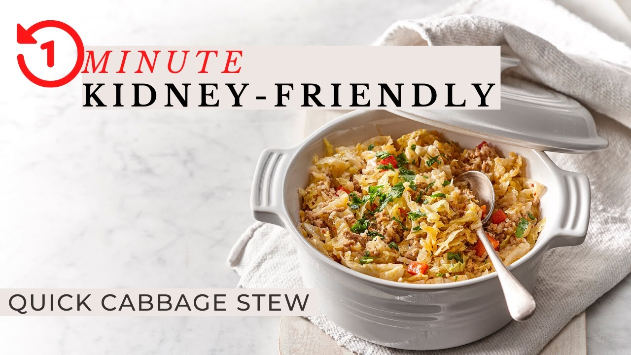 LOW COST, LOTS OF TASTE: kidney-friendly meal in minutes! [renal diet recipes for CKD & dialysis]