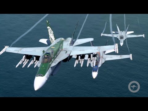 End of Era | F/A-18A/B Classic Hornet raw footage (extended)