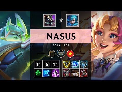 Nasus Top vs Gwen - VN Challenger Patch 25.20