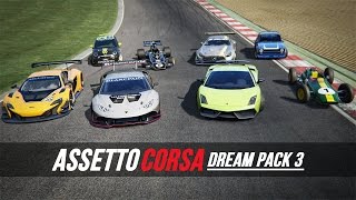 Assetto Corsa - Dream Pack 3 (DLC) Steam Key GLOBAL