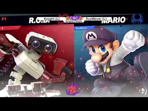 Clocktower Smash 104 - GF - Knight (R.O.B.) vs. fluxWaver (Lucas, Mario) - SSBU