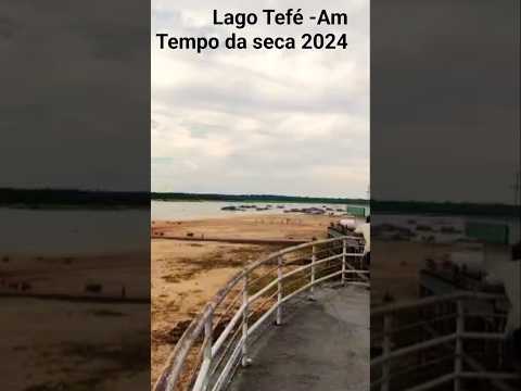 Lago Tefé -Am seca 2024 X Enchente de 2025. #viajem #travel #tefé #amazonas