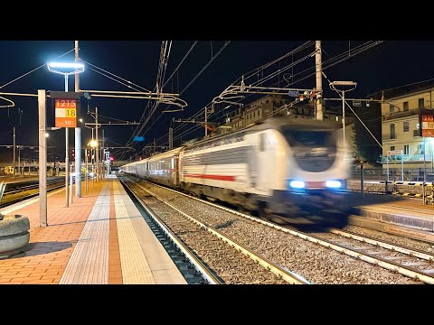 EURONIGHT ROMA-MONACO DI BAVIERA in transito a Firenze Campo di Marte & Partenza da Fi S.M.Novella!