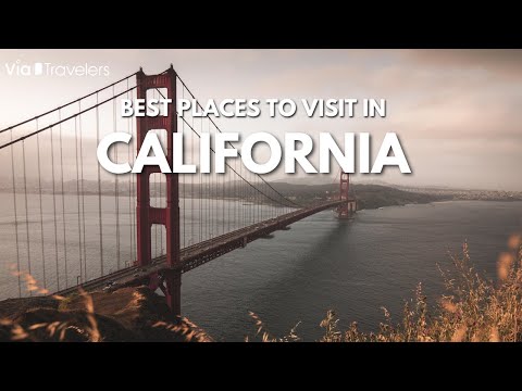 Best Places to Visit in California - Travel Guide [4K]