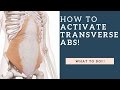 How To Activate The Transversus Abdominis (TA) Muscle & Strengthen It!