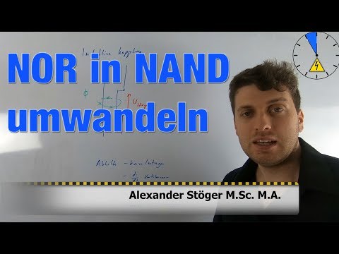 NOR in NAND umwandeln Digitaltechnik