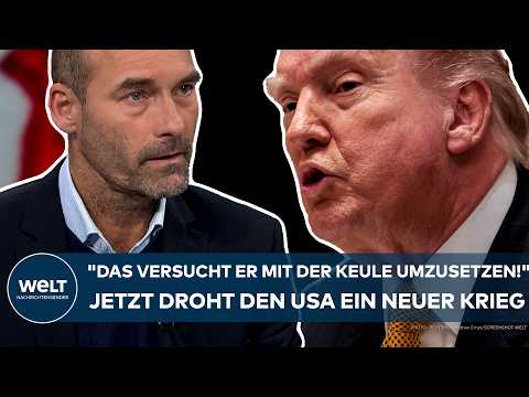 DONALD TRUMP: "Das versucht er mit der Keule umzusetzen!" Jetzt droht den USA ein neuer Krieg!