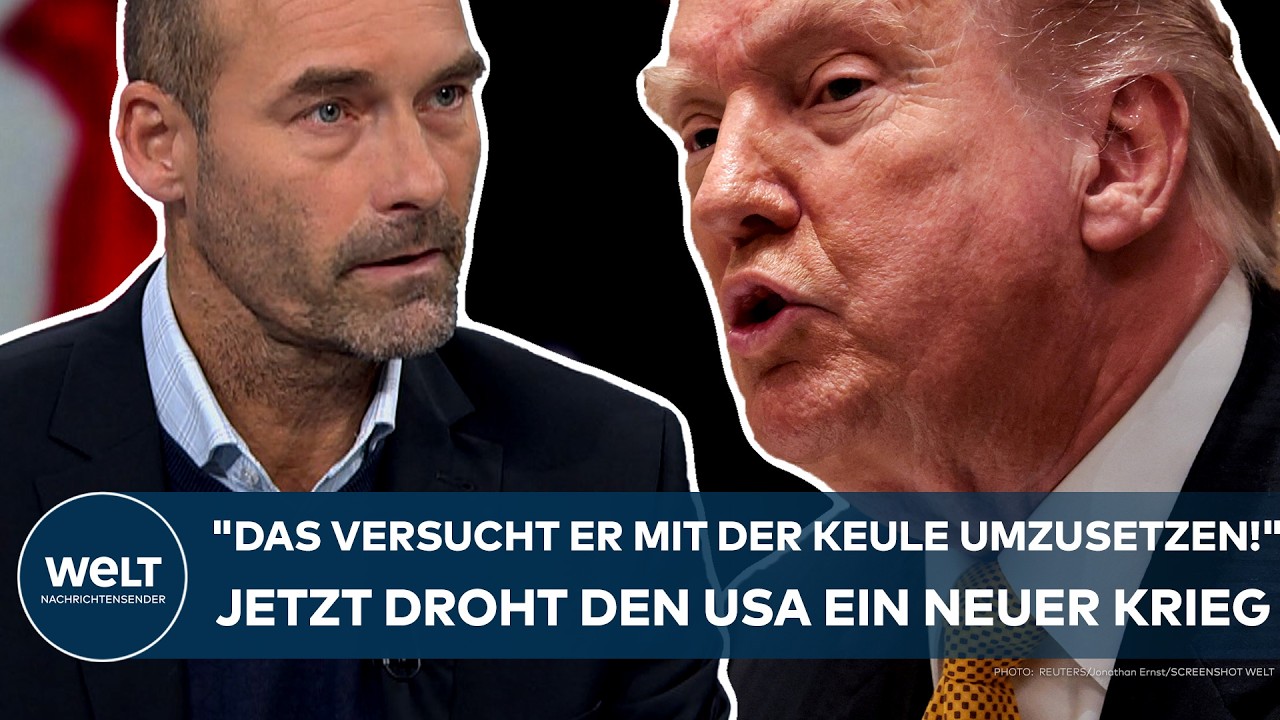 DONALD TRUMP: "Das versucht er mit der Keule umzusetzen!" Jetzt droht den USA ein neuer Krieg!