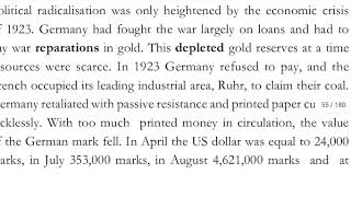 History 9/CHAPTER 3/SECTION 1.2/POLITICAL RADICALISM AND ECONOMIC CRISES