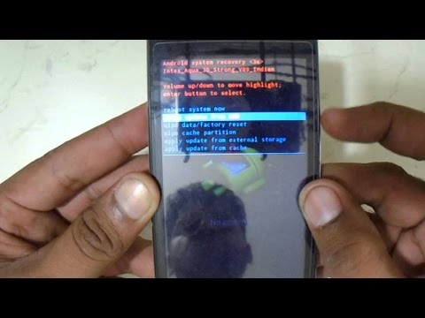 Intex aqua Desire  Password Reset or Recovery