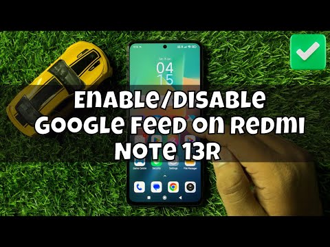 How to Enable/Disable Google Feed on Redmi Note 13R | Manage Google News on Redmi Note 13R