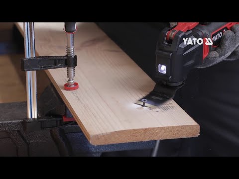 Многофункциональный аккумуляторный инструмент YATO 18 В, без аккумулятора Многофункциональный аккумуляторный инструмент YATO 18 В, без аккумулятора