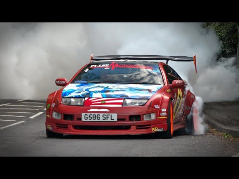 Best of Street Drift and Powerslides 2019 - Fails, Saves and Fly byes!