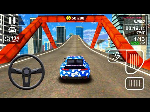 Insane Driving Stunts in Smash Car Hit #1 gameplay {android game}