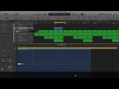 Logic Pro X -  Masterclass : Editing the drops