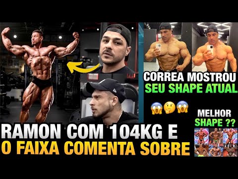 RAMON BATE 104KG E FAIXA DIZ QUE RAMON VAI BATER O PESO FÁCIL - CORREA SHAPE ATUAL E MAIS