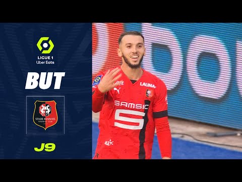 But Amine GOUIRI (61' - SRFC) RC STRASBOURG ALSACE - STADE RENNAIS FC (1-3) 22/23