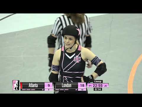 2018 International WFTDA Playoffs - Atlanta Game 6: Atlanta Rollergirls v London Rollergirls