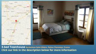 3-bed Townhouse for Sale in Barbezieux Saint Hilaire, Poitou Charentes, France on frenchlife.biz