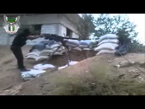 رباط مقاتلي تجمع ألوية قاسيون على جبهة قرية الطيبة في ريف دمشق