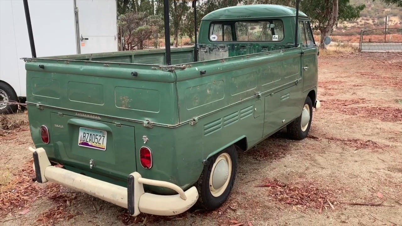 Carchaeology: 1966 VW Single Cab Survivor