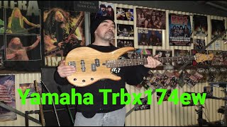 Video thumbnail for Yamaha TRBX174EW Bass Review VS Ibanez Gio Bass by Kaddy's Jam Kave