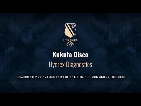 Skrót spotkania Kukuła Disco - Hydrex Diagnostics ( Legia Biznes Cup Zima 2020 )