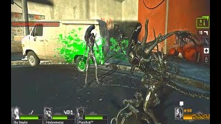Left4Dead: Alien Invasion in No Mercy Campaign! (Alien Mod)