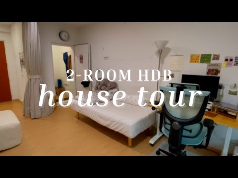 My Minimalist 2-Room HDB Flat | House Tour