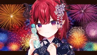 【歌枠】浴衣、普通に暑い【 #生リサ /Re:AcT】
