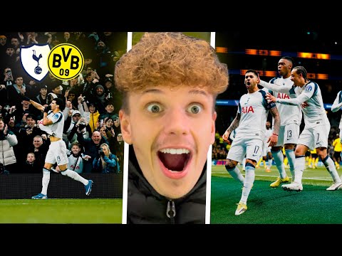 TOTTENHAM 2-0 BORUSSIA DORTMUND! Spurs OUTCLASS 10 MAN Dortmund In The CHAMPIONS LEAGUE!