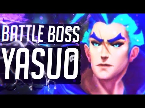 BATTLE BOSS YASUO SKIN SPOTLIGHT ► S9 MONTAGE