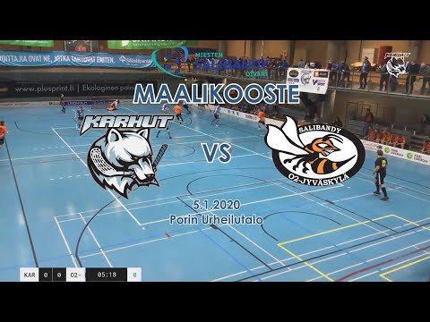 5.1.2020 - maalikooste Karhut-O2-Jyväskylä 6-4