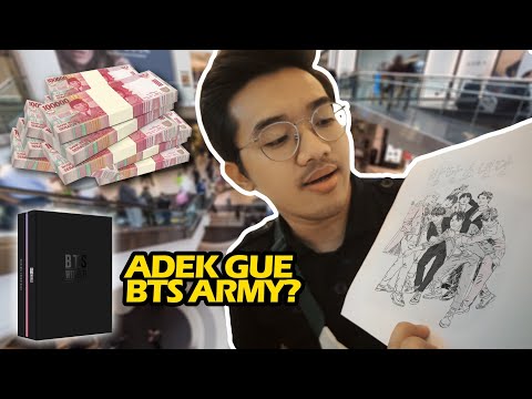 BELIIN SEMUA YANG ADEK GUE GAMBAR! *bangkrut* *bts army*