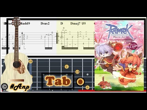 Guitar Tab - Theme of Al de Baran (Ragnarok Online) OST Fingerstyle Tutorial Sheet Lesson #Anp