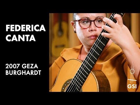 Luigi Legnani's Capriccio No. 28, Op. 20 played by Federica Canta on a 2007 Geza Burghardt
