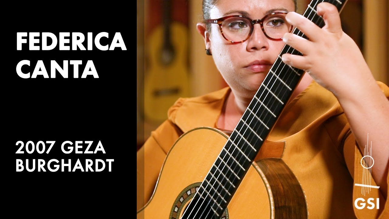 2007 Geza Burghardt "Grand Concert" SP/CSAR Guitar GSI