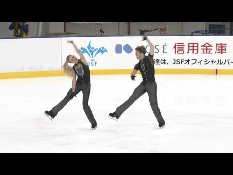 2016 ISU Junior Grand Prix - Yokohama - Short Dance - Rachel PARSONS / Michael PARSONS USA