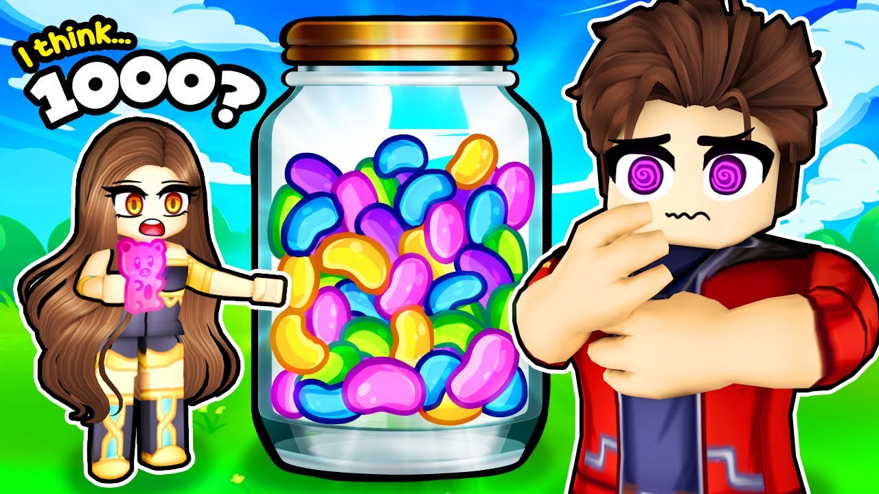Guess How Many Are In The Jar? ROBLOX CHALLENGE!