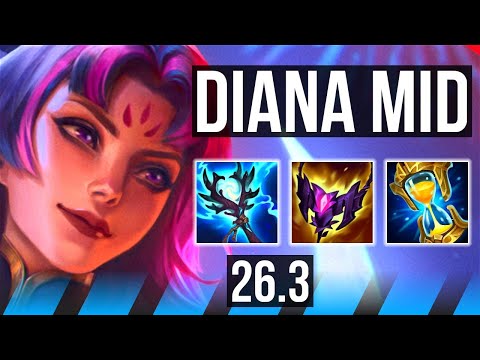 DIANA vs YONE (MID) | KR Master | 26.3