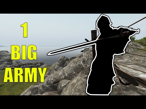 1 EPIC SOLDIER VS 1 BIG ARMY (Satisfying Battle) - Mount & Blade 2 BANNERLORD