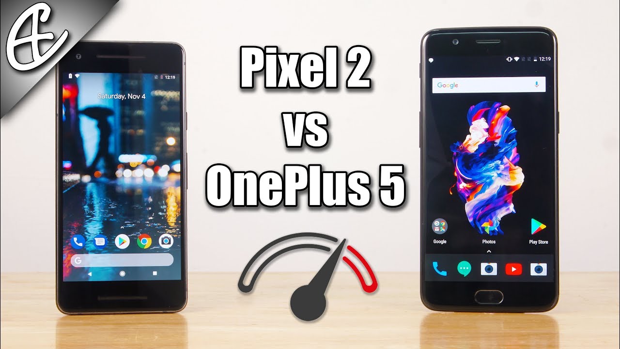 Pixel 2 vs OnePlus 5 Speedtest - SURPRISING!!!