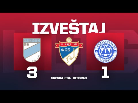Izveštaj JEDINSTVO - TELEOPTIK Srpska Liga Beograd 30. Kolo